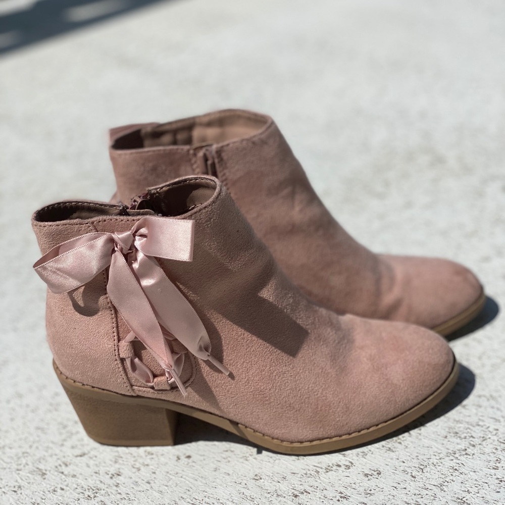 Sarah Jayne Dusty Mauve Pink Boots